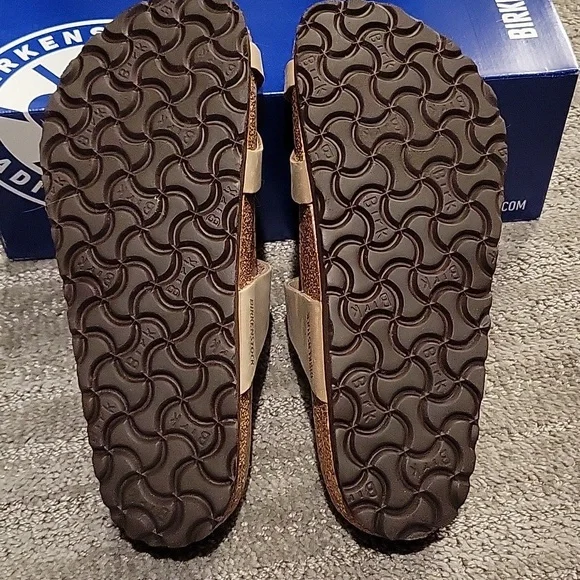 EUC Birkenstock Mayari Size 37 Oiled Leather Tabacco Brown - Picture 3 of 6